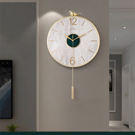 Modern Gold Finish Bodacious Wall Clock / Lixra