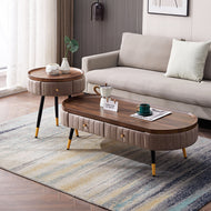 Elegant Wooden Coffee Table Design / Lixra