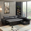 Modern Stylish Leather Sectional Sofa - Lixra