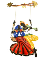 Swing On Tree Metal Wall Hanging / Lixra