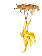 Contemporary Metal Wall Hanging Decor / Lixra