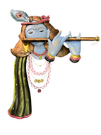 Flute-Playing Idol Wall Hanging / Lixra