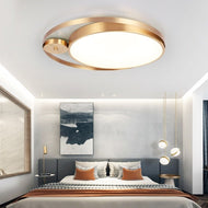 Modern Round LED Flush Mount Light / Lixra