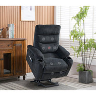 Contemporary Look Multifunctional Soft Fabric Upholstery Chair-Lixra
