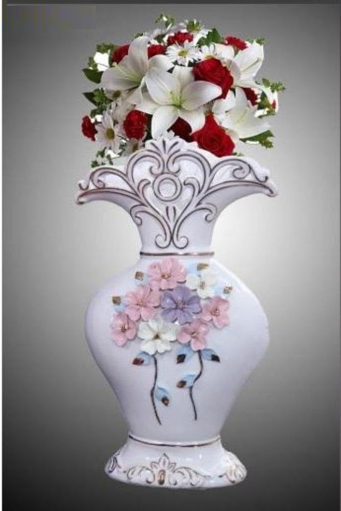 Classic Versatile Look Decorative Flower Vase - Lixra