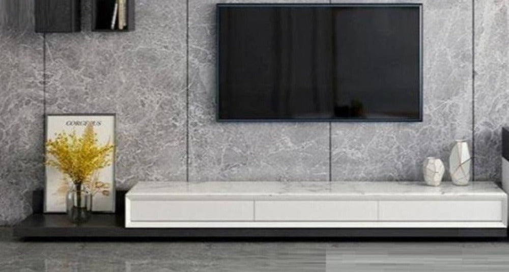 Multi Storage Efficient Wooden Decorative TV Stand - Lixra