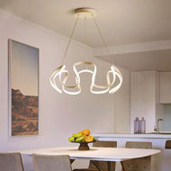 Modern Creative Design Twisting Chandelier / Lixra