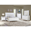 Magnolious Gleamy Wooden Luxurious Bedroom Set With LED Lights-Lixra