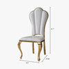 Mid Century Style 2 Pcs Steel Dining Chair / Lixra