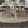 Lavish Design Luxurious Center Glass Top Dining Table / Lixra