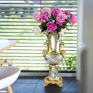 Artistic Design Decorative Resin Floor Vase / Lixra