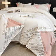 Classical Fitted Cotton Embroidered Bedding Set / Lixra