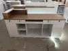 Lavish Design Wooden Top Office Reception Desk / Lixra