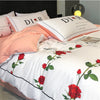 Luxurious Cotton bedding set with Flat and Fitted Sheets for Ultimate Comfort and Style / Lixra