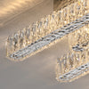 Luxurious Opulent Crystal Semi-Flush Mounted Ceiling Light