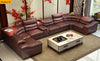 Modern Luxurious Comfy Leather Sectional Sofa / Lixra