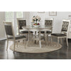 Lavish Design Luxurious Center Glass Top Dining Table  / Lixra