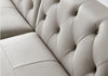 Modern Sturdy Steady Decorous 3 Seater Leather Sofa - Lixra