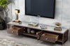 Light Luxury Space Saving Wooden Construct TV Stand - Lixra