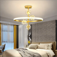 Aluminum Flush Mount Modern Chandelier / Lixra