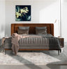 Fascinating Design Splendorous Velvet Fabric Bed / Lixra