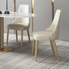 Modern Sumptuous Marble Top Dining Table Set With 6 Chairs / Lixra