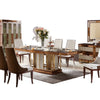 Contemporary Design Wooden Finish Palatial Dining Table Set - Lixra