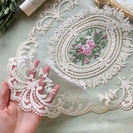 Elegant 2-Piece Fabric Placemats / Lixra