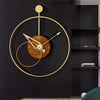 Modern Glorious Metallic Striking Wall Clock - Lixra