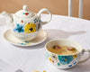 Opulant Flower Printed Design Tea-Pot Set / Lixra