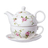 Opulant Flower Printed Design Tea-Pot Set / Lixra