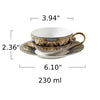 Vintage Ceramic White Tea Set  / Lixra