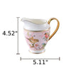 15 Piece Pink Ceramic Coffee Set / Lixra