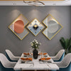 Creative Design Modern Opulent 3-Piece Wall Clock Set - Lixra
