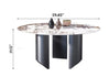 Excellent Finish Luxurious Look Marble Top Dining table Set - Lixra