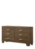 Traditional Drawer Dresser Console Table Multifunction Home Furniture for Bedroom in Oak  59&quot; x 16&quot; x 33&quot;H