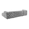 Contemporary Look Exotic Design Velvet Fabric Modular Sectional Sofa / Lixra