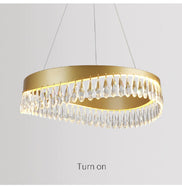 Round Creative Crystal chandelier Lighting - Lixra