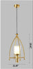 Creative Golden Pendant Lights - Lixra