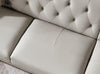 Modern Sturdy Steady Decorous 3 Seater Leather Sofa - Lixra