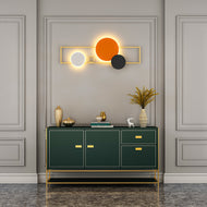 Modern Nordic Style Metallic Wall-Sconce / Lixra