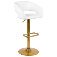 3-Piece Modern Leather High-Raised Bar Stools / Lixra