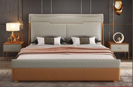 Excellent Fine Design Modern Leather Bed / Lixra