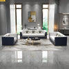 Home Comfort Mid Century Style Fabric Sofa Set - Lixra