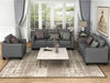 Aspiring Home Delight Wooden Crafted Fabric Sofa Set - Lixra