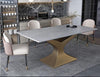 Elite Multipurpose Modern Planned Marble-Top Dining Table Set / Lixra