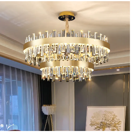 Modern Luxurious Dazzling Light Crystal Chandelier / Lixra