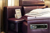 Italian Flair Modern Designed Leather Round Bed / Lixra