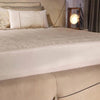 Fabric Finish Exquisite White Wooden Bed  / Lixra