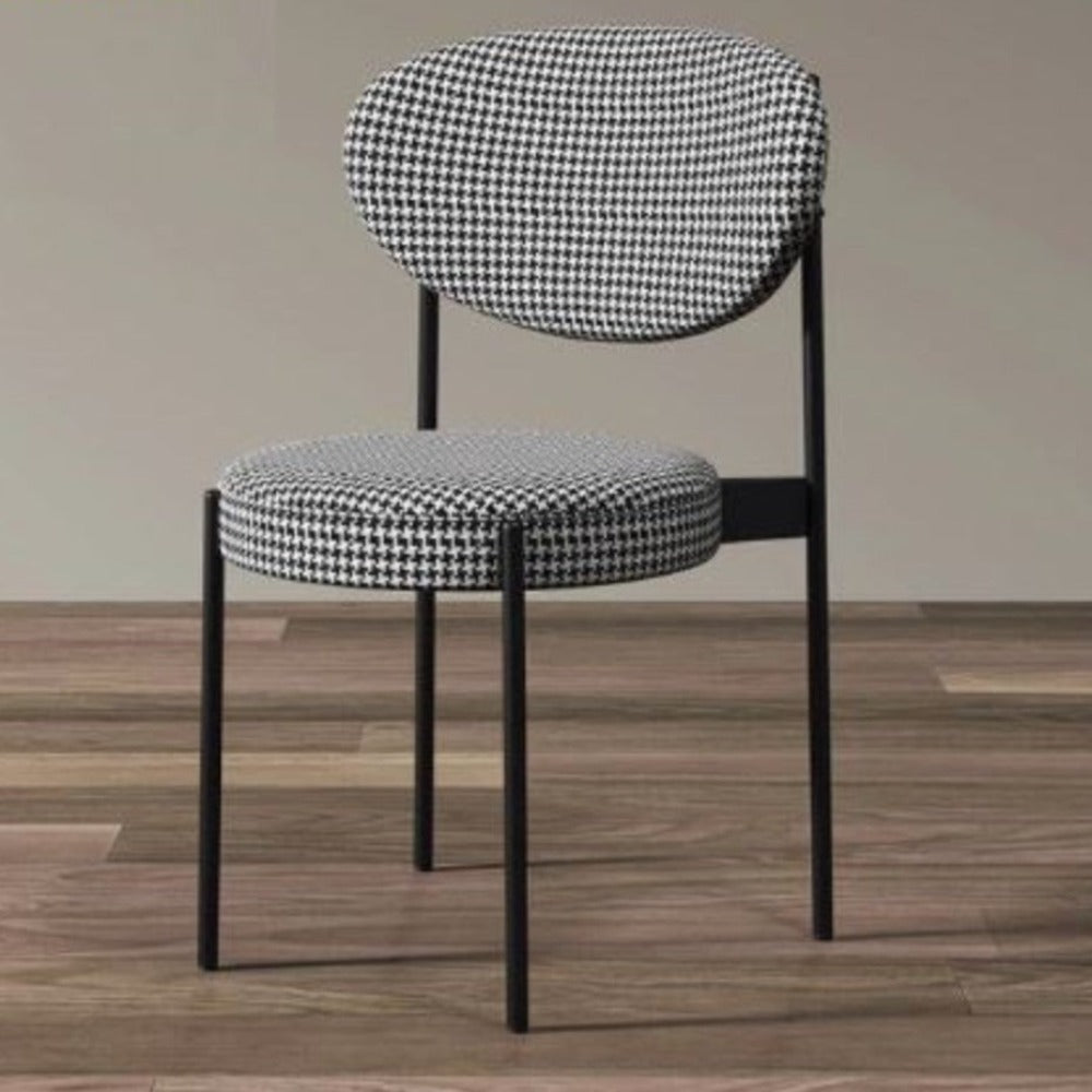 Multipurpose Fine Finish Luxurious Comfort Fabric Dining Chairs - Lixra